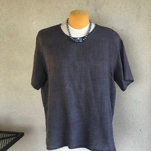 FLAX Medium Top - Linen-